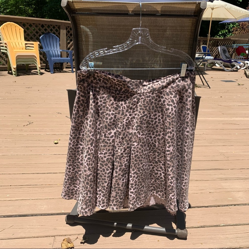TORRID Plus Size Animal Print Skirt